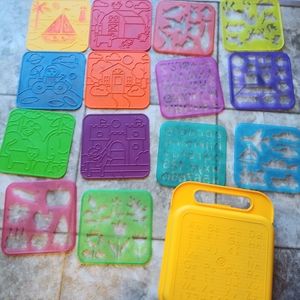 Vintage Tupperware Stencil set